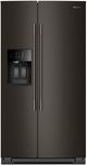 KitchenAid® 36" 20.6 Cu. Ft. Black Ore Counter Depth Side-by-Side Refrigerator with Exterior Ice and Water Dispenser-0