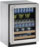 U-Line 2000 Series 24" 4.9 Cu. Ft. Stainless Steel Beverage Center-0