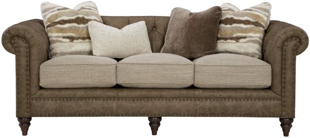 Craftmaster® Customizable Custom Blends Tufted Sofa-2