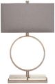 Bassett Mirror Halle Antique Silver Leaf Table Lamp-0