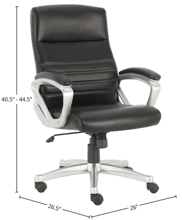 Parker House® Black Office Chair-1