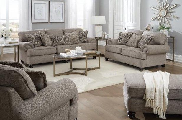 Jackson Furniture Freemont Pewter Chair and a Half-1