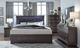 Global Furniture USA Pompei 5-Piece Gray Queen Upholstered Panel Bedroom Set-2