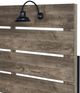 New Classic® Home Furnishings Misty Lodge Rustic Brown Queen Panel Bed-4