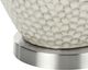 Monarch Specialties Inc. 28"H Cream Ceramic Table Lamp-3