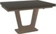 Amisco Customizable Amelia 72" Rectangular Extendable Table with 1" White Oak Veneer Top and 2 Leaves-0