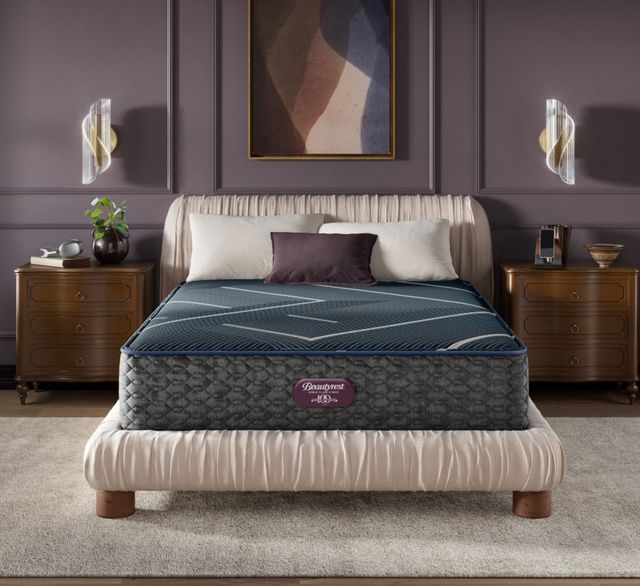 Beautyrest® World Class Hybrid™ Level Four 13.5" Plush Smooth Top Full Mattress-2