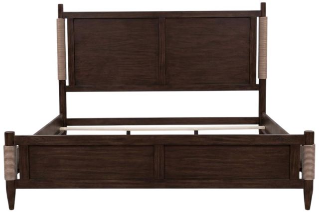 Legacy Classic Reflections Dark Roast Queen Panel Bed-0
