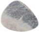ACME Furniture Hanale Natural Marble Top End Table with Brown Legs-4