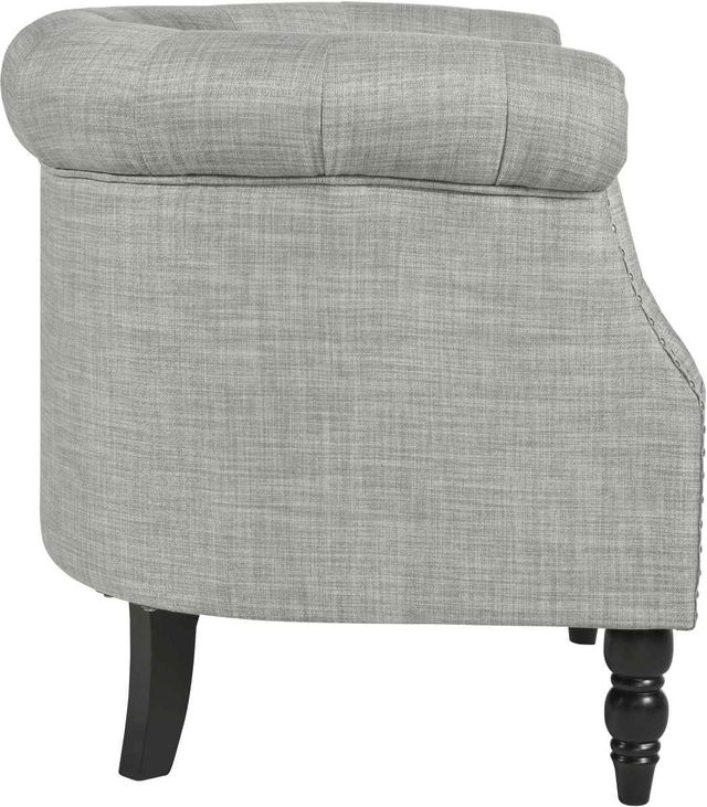 Signature Design by Ashley® Deaza Light Gray Accent Chair-2