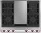 Wolf® 36" White Pro Style Dual Fuel Range-2