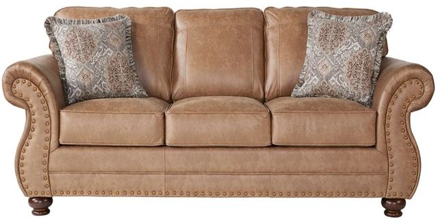 Hughes Furniture® 17400 Jetson Ginger Sofa-0
