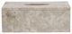 A & B Home Cream Rectangular Marble Tissue Box Cover-1