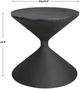 Uttermost® Time's Up Matte Black Side Table-2