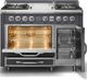 Viking® Tuscany 48" Cast Black Pro Style Dual Fuel Range-1