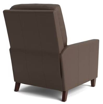 Bassett® Furniture Customizable Trevor Leather Track Arm Tall Back Recliner-3