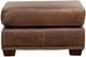 USA Premium Leather Furniture 9397 Ancient Brown Ottoman-0