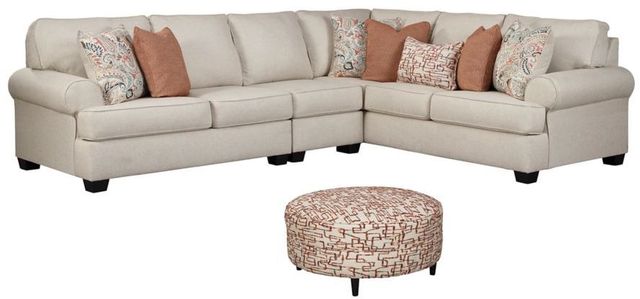 Signature Design by Ashley® Amici 2-Piece Linen Living Room Set-0