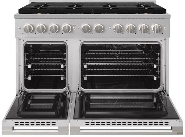 ZLINE Marino 48" Stainless Steel Pro Style Gas Range with 8-Burner DuoPro™ Cooktop and Convection Gas Oven-1