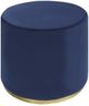 Kwality Imports 18253-OTT Navy Ottoman-0
