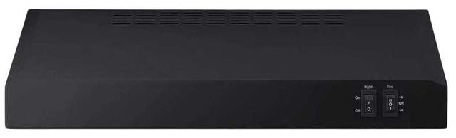 Summit® 20" Matte Black Under Cabinet Range Hood-0
