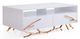 VIG Furniture Modrest Legend Rosegold/White Coffee Table-0