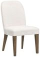 Magnussen Home® Westbourne Dark Umber/Milo Ivory Upholstered Dining Side Chair-0