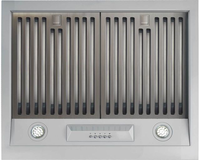 Unique® Appliances Classic Retro 24” Marshmallow White Under Cabinet Range Hood-3