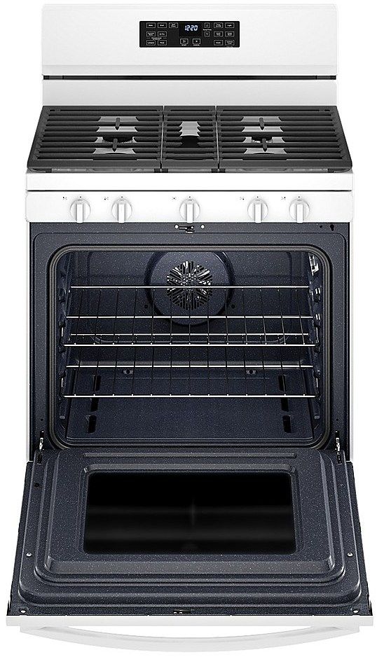 Whirlpool® 30" White Freestanding Gas Range with 5-in-1 Air Fry Oven-2