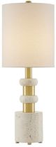 Currey & Company Goletta Beige/Off-White Table Lamp-0