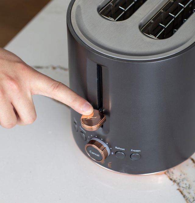 Café™ 2 Slice Matte Black Toaster-3
