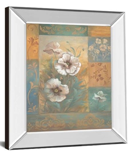 Classy Art Pam’s Poppies Il by Vivian Flasch Wall Art-1