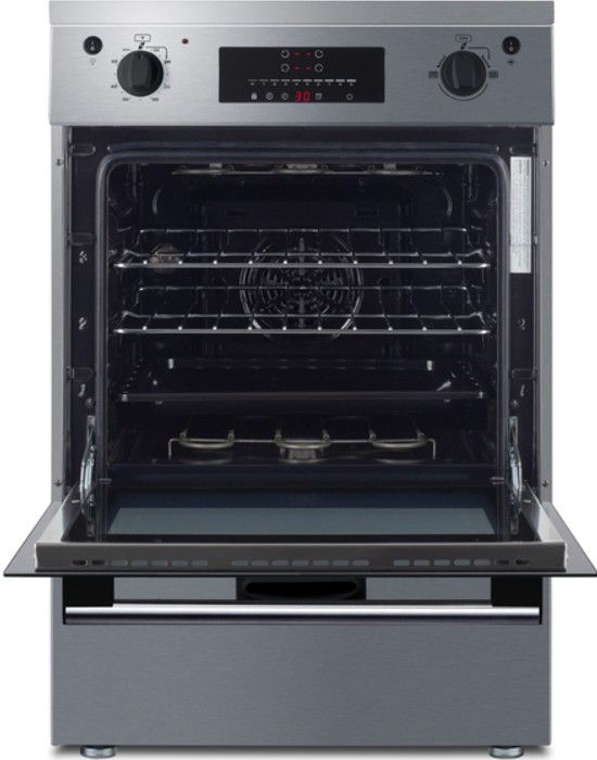 Summit® 24” Stainless Steel Slide-In Induction Range-1