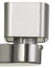 Cal® Lighting & Accessories Brushed Steel Track Light-2