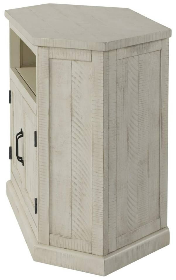 Martin Svensson Rustic Antique White 2-Drawer Entertainment Console-2