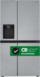 LG 36 in. 27.2 Cu. Ft. PrintProof™ Stainless Steel Side-by-Side Refrigerator-1