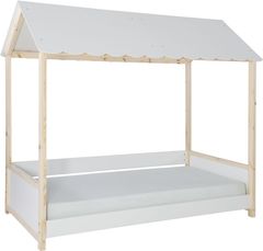 Powell® Millie White/Natural Twin Bed