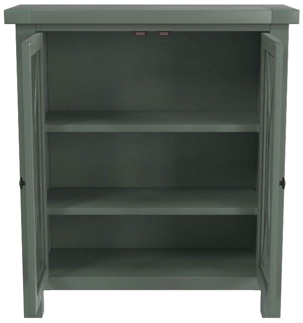 HH2 Home Bayside Robin Egg Blue 2-Door Cabinet-4