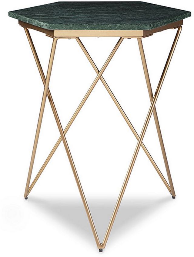 Table d'appoint Engelton, or/vert, Signature Design by Ashley®-1