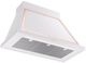 Ilve® Nostalgie II Noblesse 40" White Wall Mounted Range Hood with Copper Trim-1