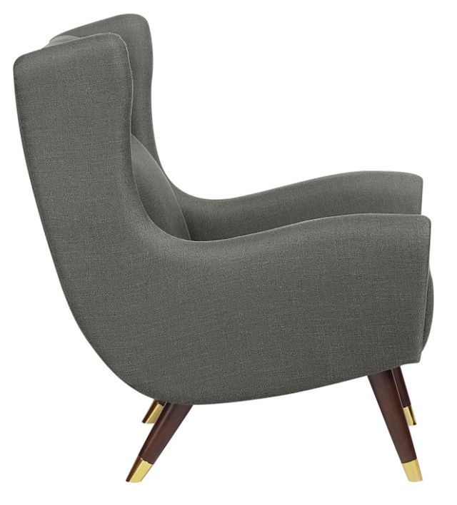 Homelegance® Greta Dark Gray Accent Chair-4