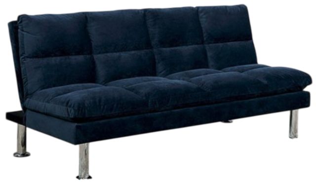 Furniture of America® Saratoga Navy Futon Sofa-0