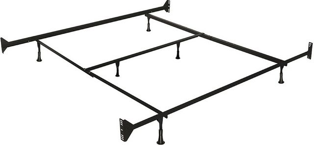 Base de lit simple spécialisée pour tête et pied spécialisée de Beaudoin - Noir