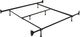 Beaudoin Specialty Headboard and Footboard Metal Bed Frame for Twin-Full Bed-0