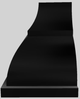 Vent-A-Hood® Designer Series 54" Black Wall Mounted Range Hood-3