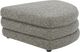 Moe's Home Collection Lowtide Stone Tweed Curved Ottoman-4