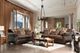 Furniture of America® Franklin Dark Brown/Tan Sofa-1