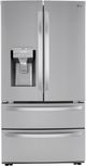 LG 36 in. 22.0 Cu. Ft. Print Proof Stainless Steel Counter Depth French Door Refrigerator-0