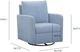 TOV Furniture Nancy Blue Nursing Chair-2