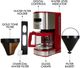 Kenmore® 12 Cup Red and Stainless Steel Aroma Control Countertop Coffee Maker-5